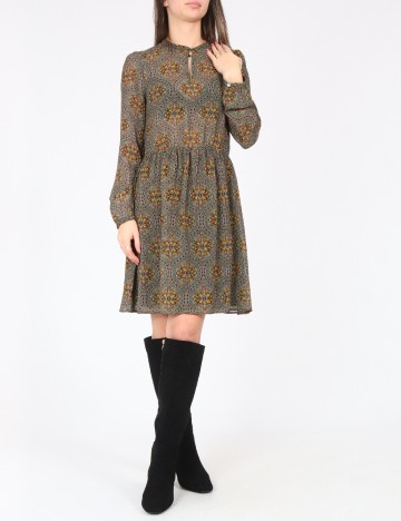 Rochie scurta Zara, mix culori