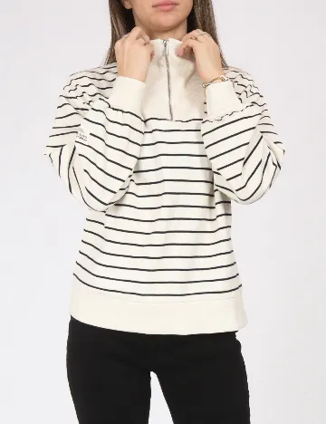 Bluza Zara, alb/negru