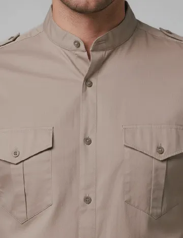 Camasa Zara, bej Crem