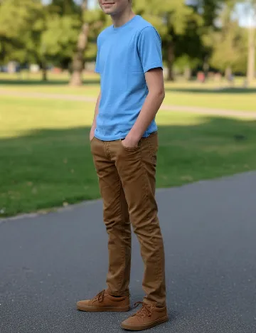 Pantaloni Zara, maro Maro