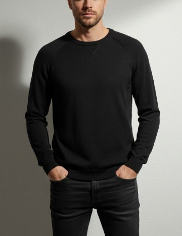 Bluza Bershka, negru