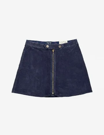 Fusta Zara, bleumarin Albastru