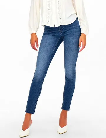 Blugi Jacqueline de Yong, albastru