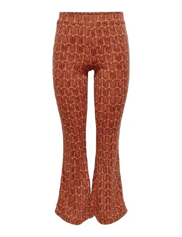 Pantaloni Only Carmakoma, portocaliu Portocaliu