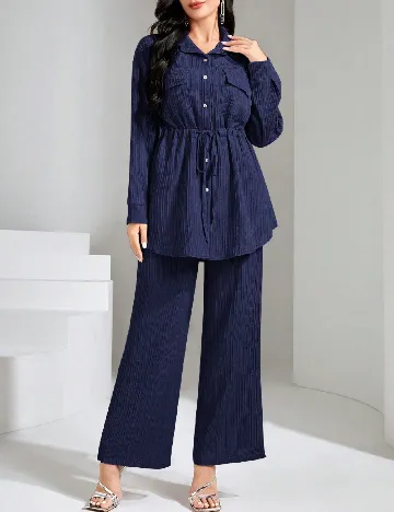 Compleu SHEIN, bleumarin Albastru