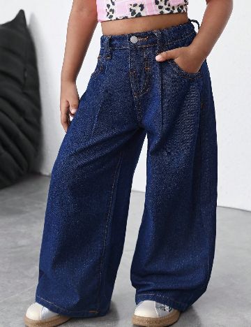 Blugi Shein Kids, albastru