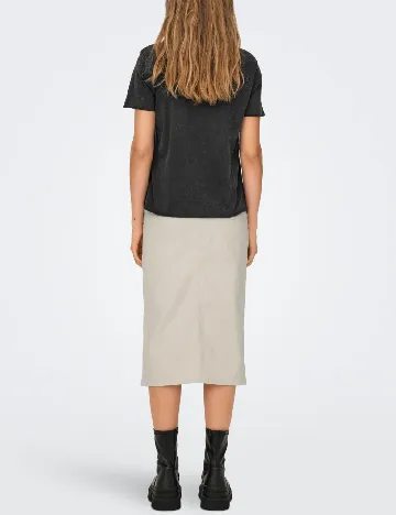 Tricou Only, gri inchis Gri