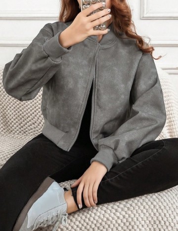 Jacheta Shein Kids, gri