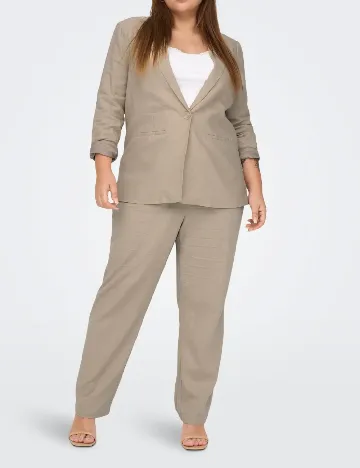 Sacou Only Carmakoma, bej Crem