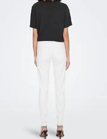 Blugi Jacqueline de Yong, alb