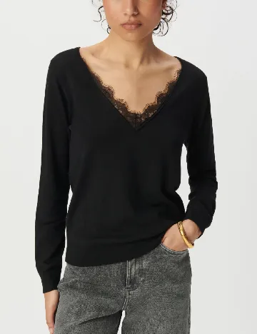 Bluza Only Carmakoma, negru Negru