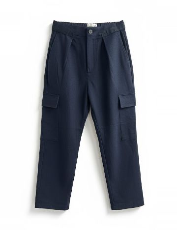Pantaloni Zara, bleumarin