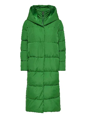 Geaca Only Carmakoma, verde