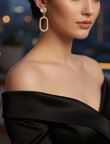 Cercei Trendz, auriu