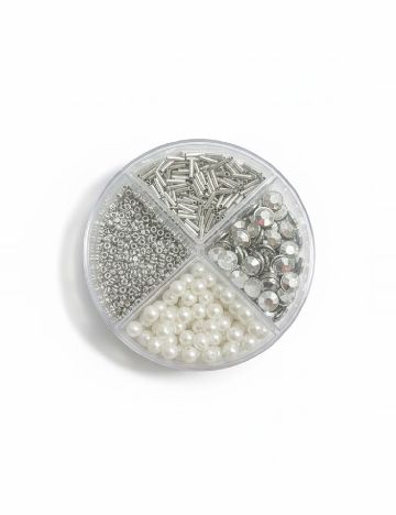 Decoratiuni artizanale Hobby Flora, argintiu