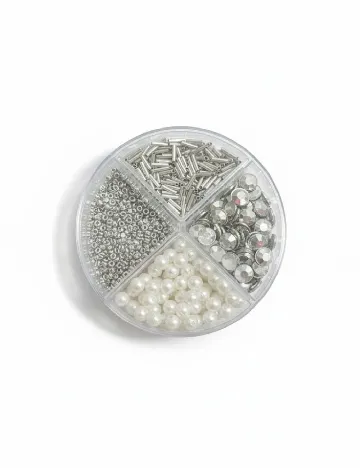 Decoratiuni artizanale Hobby Flora, argintiu