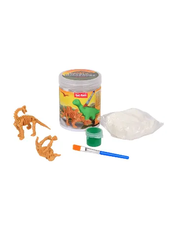Set de lut pentru modelarea figurinelor dinozauri Toi-Toys, mix culori