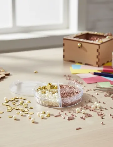 Decoratiuni artizanale Hobby Flora, mix culori