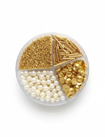 Decoratiuni artizanale Hobby Flora, auriu