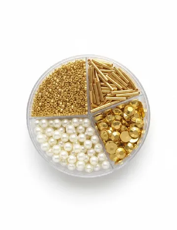 Decoratiuni artizanale Hobby Flora, auriu