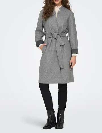 Palton Only, gri Gri