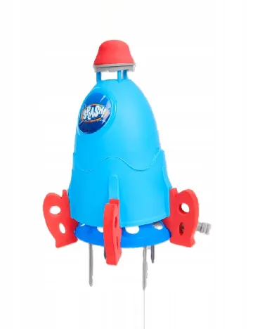 Aspersor cu apă tip rachetă Toi-Toys, albastru
