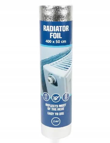 Folie termoizolanta pentru calorifer Dayes, argintiu Gri