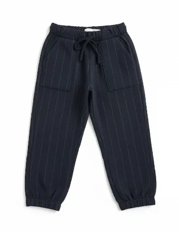 Pantaloni Zara, bleumarin Albastru