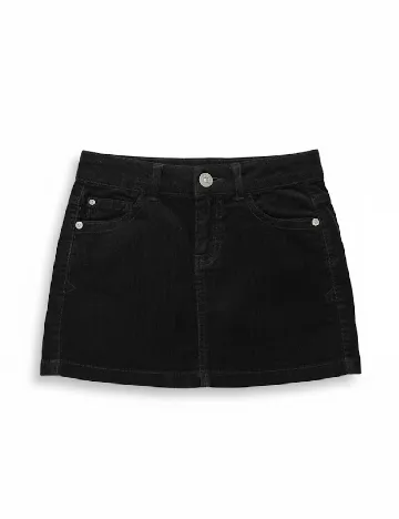 Fusta Zara, negru Negru