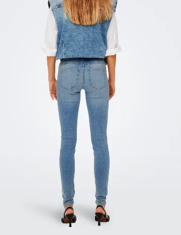 Blugi Jacqueline de Yong, albastru