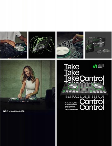 Controler DJ The Next Beat by TIESTO, negru