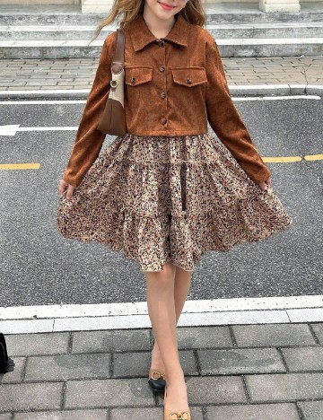 Compleu Shein Kids, maro