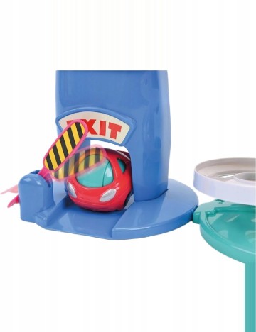 Set parcare auto multietajata Playgo, mix culori