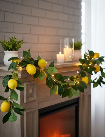 Ghirlanda decorativa AVEC, mix culori