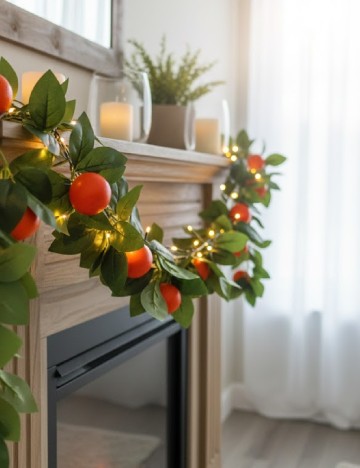 Ghirlanda decorativa AVEC, mix culori