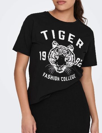 Tricou Jacqueline de Yong, negru