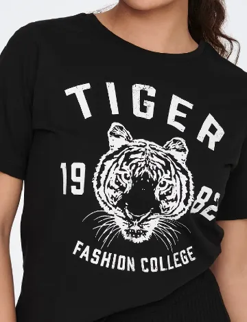 Tricou Jacqueline de Yong, negru Negru