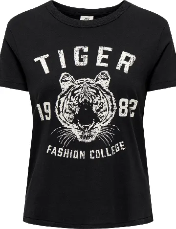 Tricou Jacqueline de Yong, negru Negru