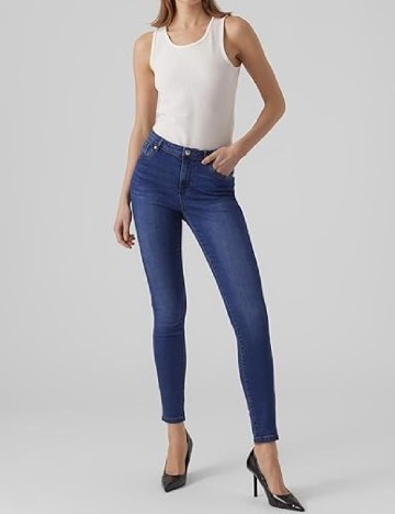 Blugi Vero Moda, bleumarin