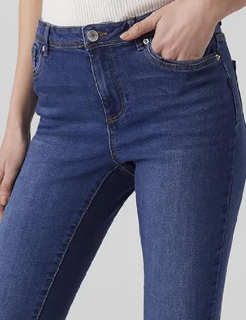 Blugi Vero Moda, bleumarin Albastru