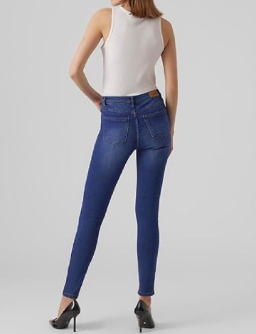 Blugi Vero Moda, bleumarin