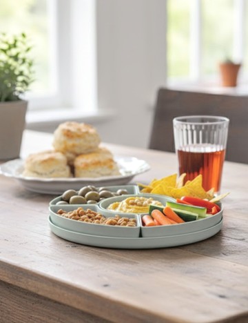 Platou pentru servire, gri