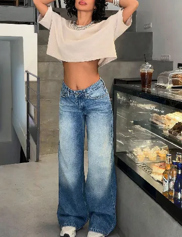 Blugi SHEIN, albastru