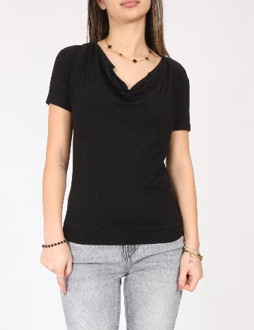 Tricou Only, negru