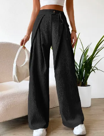 Pantaloni SHEIN, negru Negru