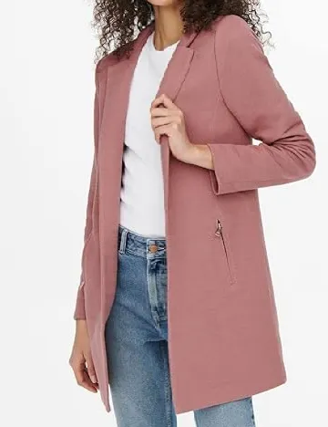 Blazer Only, roz pudra Roz