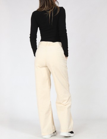 Pantaloni LMTD, ecru