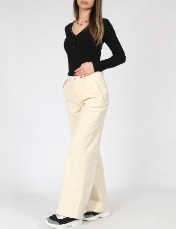 Pantaloni LMTD, ecru