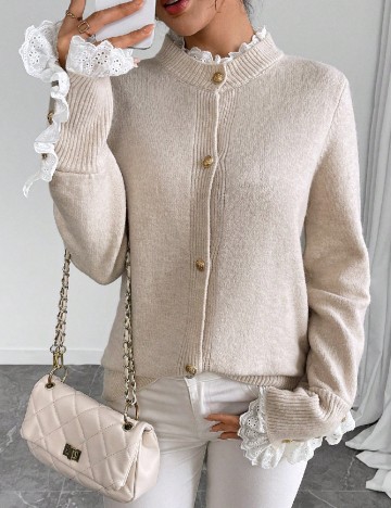 Cardigan SHEIN, bej