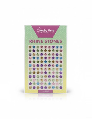 Set strasuri Hobby Flora, mix culori